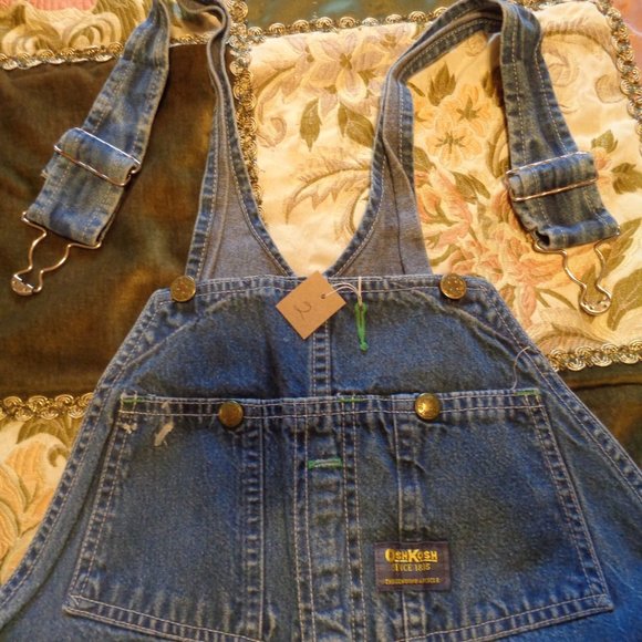 Osh Kosh Mens Vestbak Bib Overalls Pants 38 X 32 - Picture 2 of 13